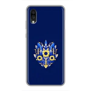 Чохол Укр Символіка для ZTE Blade A5 (2020) (Квітучий Герб)
