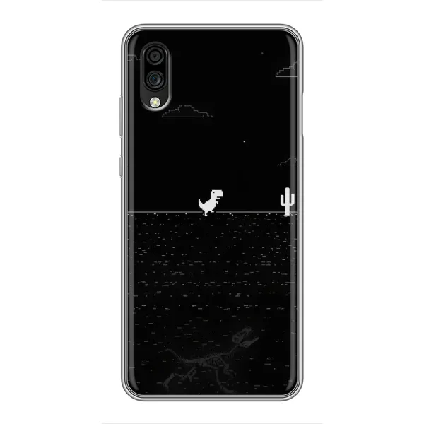 Чехол с рисунком «Динозаврик» для ZTE Blade A5 (2020) Чехол с рисунком «Динозаврик» для ZTE Blade A5 (2020)