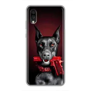 Чохол ДОБЕРМАН для ZTE Blade A5 (2020) (Доберман злий)