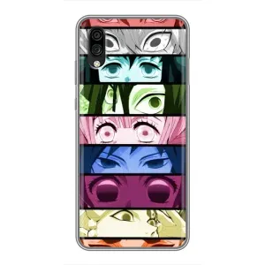 Силиконовые чехлы с глазами Anime для ЗТЕ Блейд А5 (2020) (Глаза Хашира)