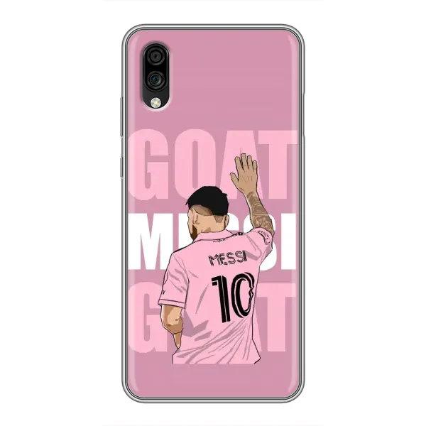 Чехол с рисунком «GOAT MESSI» для ZTE Blade A5 (2020) Чехол с рисунком «GOAT MESSI» для ZTE Blade A5 (2020)