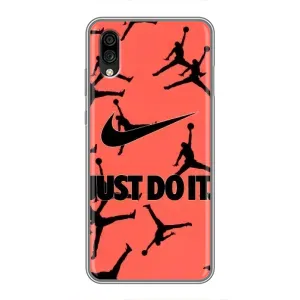 Силіконовый Чохол Nike Air Jordan на ЗТЕ Блейд А5 (2020) (Just Do It)