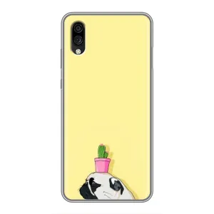 Бампер для ZTE Blade A5 (2020) з картинкою "Песики" (Кактус на голові)