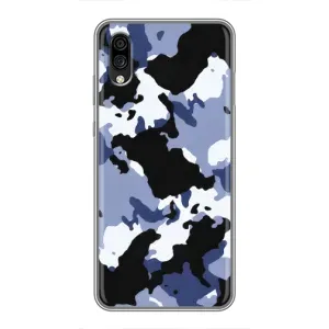 Камуфляжный Чехол для ЗТЕ Блейд А5 (2020) (Камуфляжный Серый)