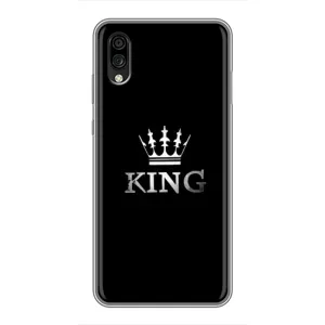 Чехол (Корона на чёрном фоне) для ЗТЕ Блейд А5 (2020) (KING)