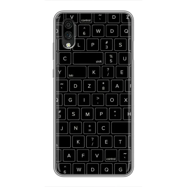 Чехол с рисунком «Клавиатура» для ZTE Blade A5 (2020) Чехол с рисунком «Клавиатура» для ZTE Blade A5 (2020)