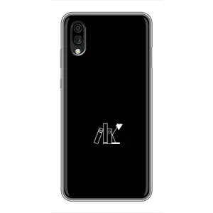 Чехол с картинками на черном фоне для ZTE Blade A5 (2020) (Книжки)
