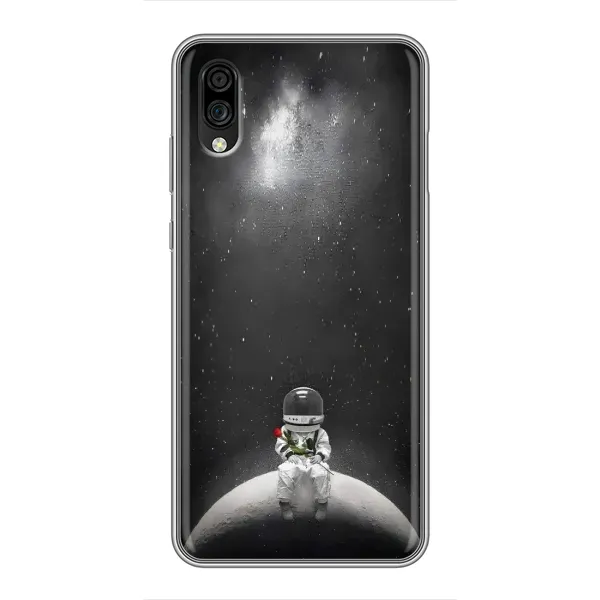 Чехол с рисунком «Космонавт романтик» для ZTE Blade A5 (2020)