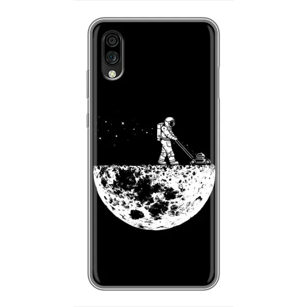 Чехол с рисунком «Космонавт» для ZTE Blade A5 (2020)