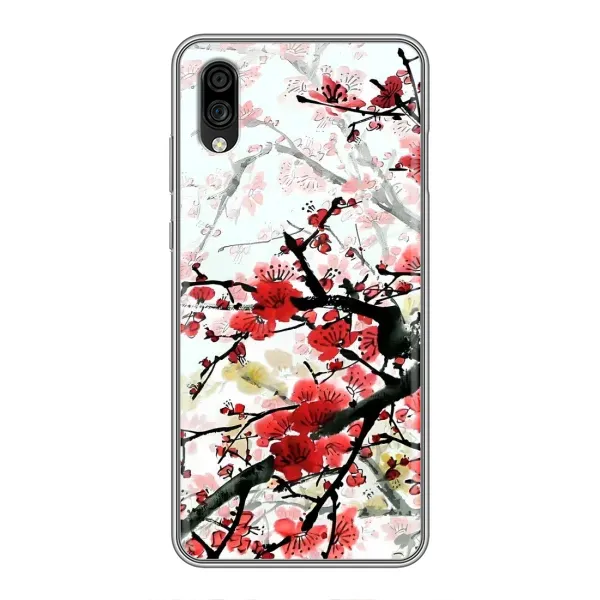 Чехол с рисунком «Красивая Сакура» для ZTE Blade A5 (2020) Чехол с рисунком «Красивая Сакура» для ZTE Blade A5 (2020)