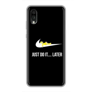 Силіконовый Чохол на ZTE Blade A5 (2020) з картинкою НАЙК (Later)