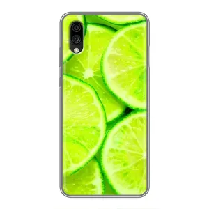 Чехол с изображением вкусной еды для ZTE Blade A5 (2020) (Лайм)