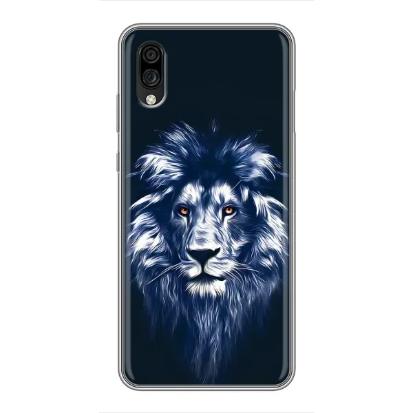 Чехол с рисунком «Лев - синий» для ZTE Blade A5 (2020) Чехол с рисунком «Лев - синий» для ZTE Blade A5 (2020)