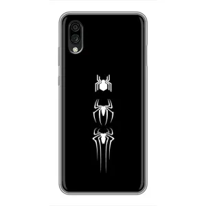 Чехол Супергерой Человека Паука на ZTE Blade A5 (2020) (Лого паука)