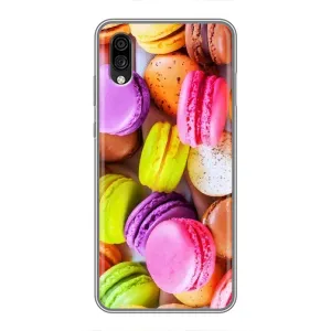 Чехол с изображением вкусной еды для ZTE Blade A5 (2020) (Макаруны)