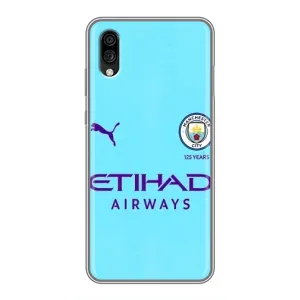 Силиконовые Чехлы принт Футбол на ZTE Blade A5 (2020) (Man City)