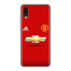 Силиконовые Чехлы принт Футбол на ZTE Blade A5 (2020) (Man United)