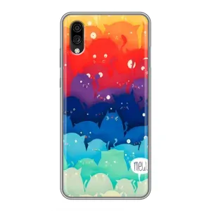 Силіконовий чохол з котиком для ZTE Blade A5 (2020) (Mew)
