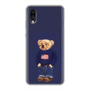 Чехлы Мишка Тедди для ЗТЕ Блейд А5 (2020) (Мишка USA)