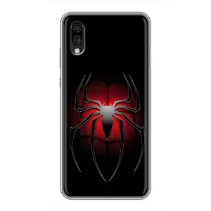 Чехол Супергерой Человека Паука на ZTE Blade A5 (2020) (Паук)