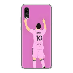 Чехлы Лео Месси в Майами на ZTE Blade A5 (2020) (Празднование Месси)