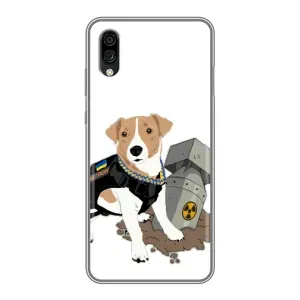 Чехол с принтом Собаки Патрон для ZTE Blade A5 (2020) (Пёс Патрон с ракетой)