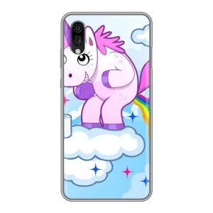 Чохол Unicorn на ZTE Blade A5 (2020) (Веселка Єдиноріга)