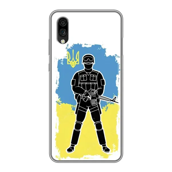 Чехол с рисунком «Солдат Украины» для ZTE Blade A5 (2020) Чехол с рисунком «Солдат Украины» для ZTE Blade A5 (2020)