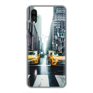 Силиконовый бампер (Работники) на ZTE Blade A5 (2020) (Такси)