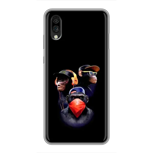Чехол с рисунком «Три обезьяны» для ZTE Blade A5 (2020) Чехол с рисунком «Три обезьяны» для ZTE Blade A5 (2020)