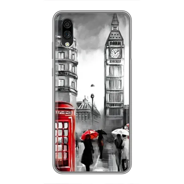 Чехол с рисунком «Вид на Биг Бен» для ZTE Blade A5 (2020) Чехол с рисунком «Вид на Биг Бен» для ZTE Blade A5 (2020)