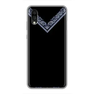 Силиконовый Чехол на ZTE Blade A5 (2020) (Воротник вышиванки)