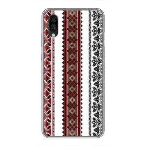 Силиконовый Чехол на ZTE Blade A5 (2020) с картинкой Вышиванки (Вышиваночки)