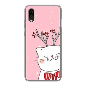 Чохол на тематику: Коти для ZTE Blade A5 (2020) (Зимовий кіт)