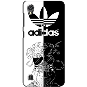 Чехол в стиле "Адидас" для ЗТЕ Блейд А5 (Adidas шнурки)