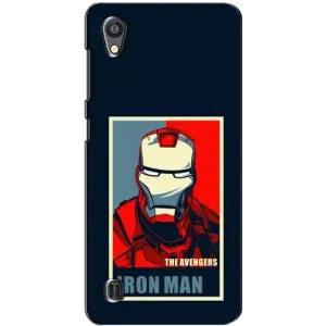 Чехол Супергерой Железный человек на ZTE Blade A5 (Art Iron man)