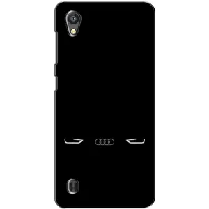Силиконовый бампер с картинкой машины на ZTE Blade A5 (Силует Audi)