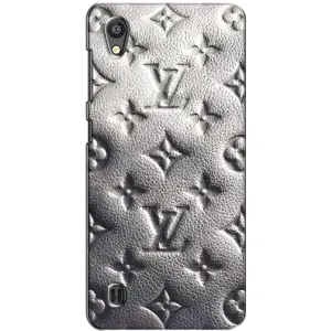 Текстурный Чехол Louis Vuitton для ЗТЕ Блейд А5 (Бежевый ЛВ)
