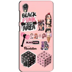 Чехлы с картинкой для ZTE Blade A5 (BLACK PINK коллаж)