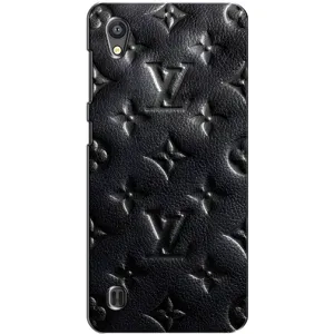 Текстурный Чехол Louis Vuitton для ЗТЕ Блейд А5 (Черный ЛВ)