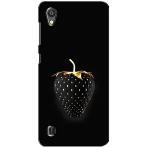 Чохол з зображенням смачної їжі для ZTE Blade A5 (Чорна полуниця)
