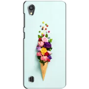 Чохли з тематикою "КВІТИ" на ZTE Blade A5 (Квітка-морозиво)