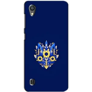 Чохол Укр Символіка для ZTE Blade A5 (Квітучий Герб)