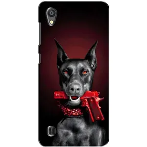 Чохол ДОБЕРМАН для ZTE Blade A5 (Доберман злий)