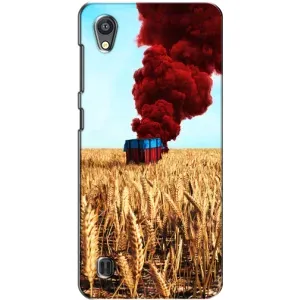 Чехол (TPU) с картинкой "Лого Пабг" на ЗТЕ Блейд А5 (Дроп)
