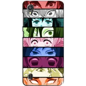 Силіконові чохлі з очіма Anime для ЗТЕ Блейд А5 (Очі Хашира)