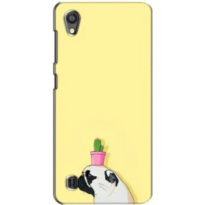 Бампер для ZTE Blade A5 з картинкою "Песики" (Кактус на голові)