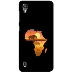 Летний Чехол на ZTE Blade A5 (Карта)