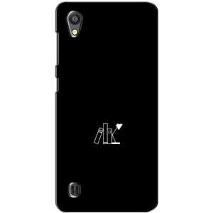 Чохол з картинками на чорному фоні для ZTE Blade A5 (Книжки)
