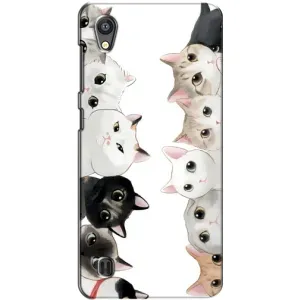 Силіконовий чохол з котиком для ZTE Blade A5 (Коти)